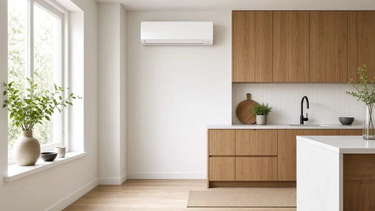 Airco in de keuken
