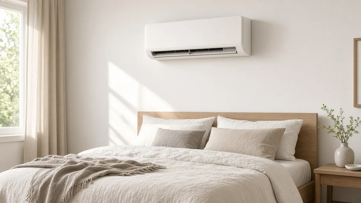 Airco in de slaapkamer