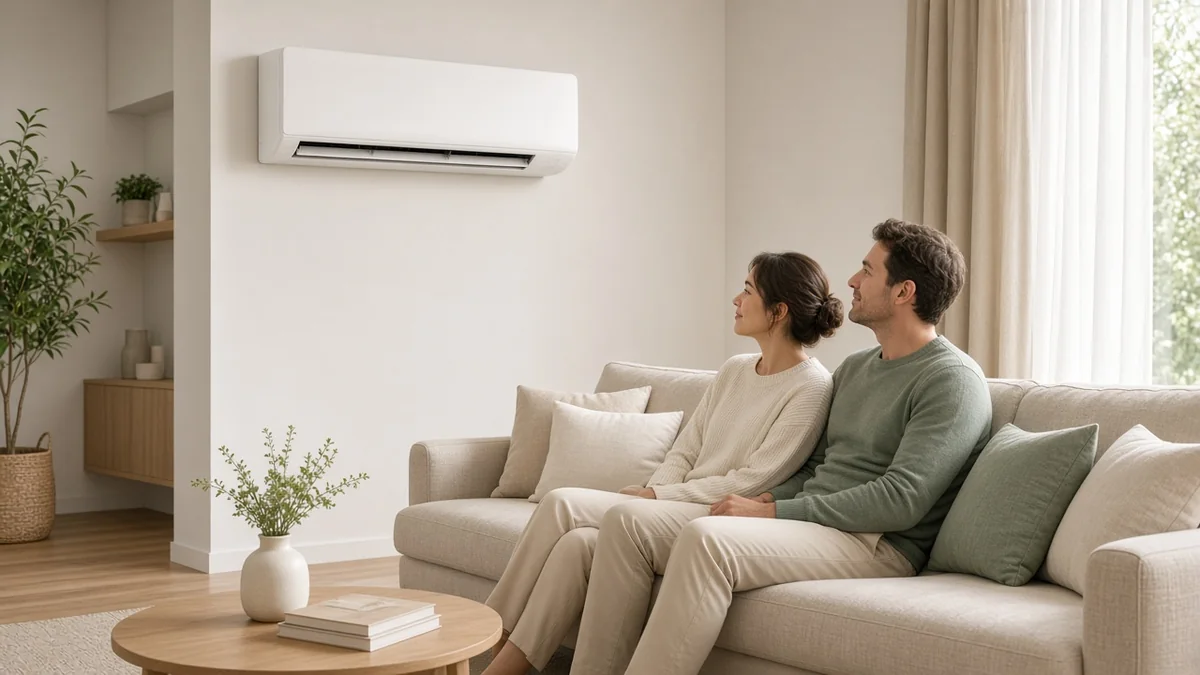 Airco uitleggen aan bewoners