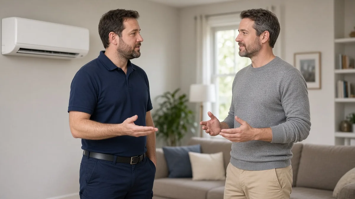 In gesprek met de installateur